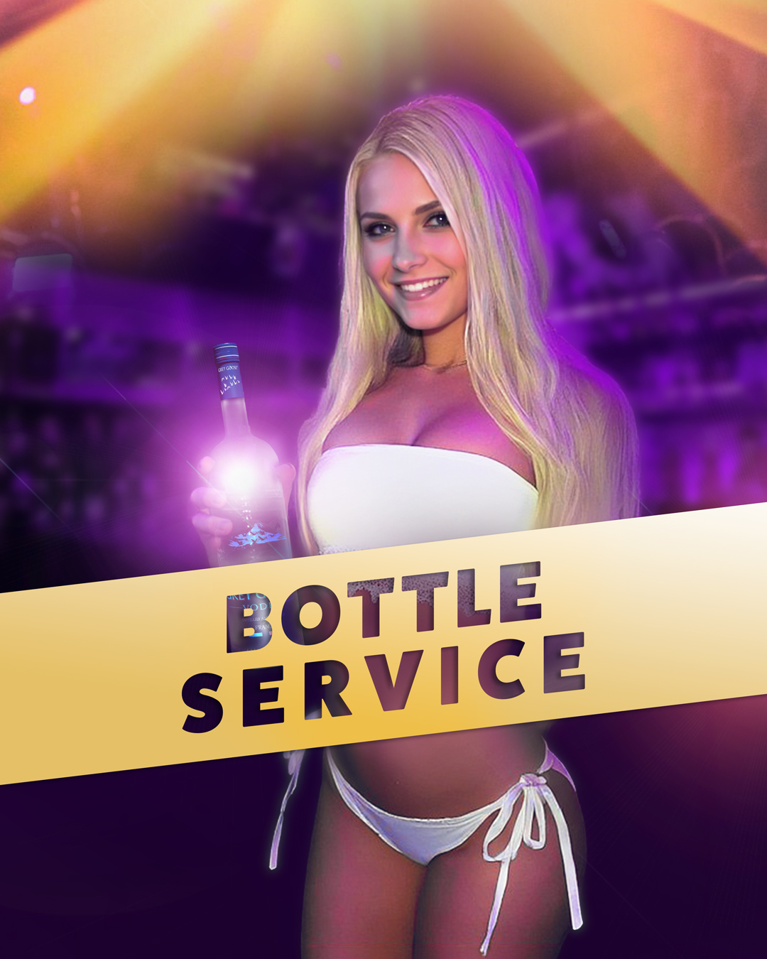 Bottle Service Menu